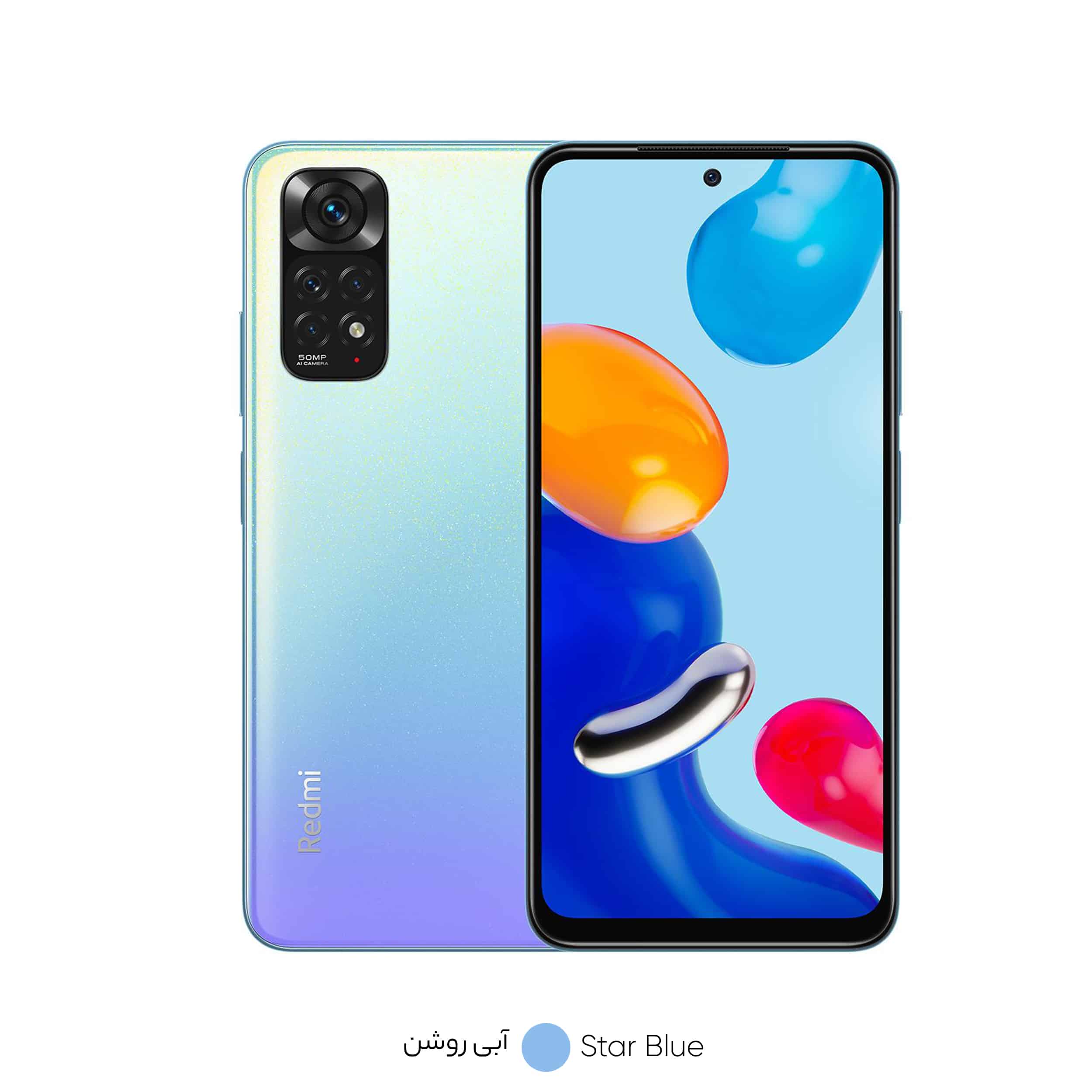 گوشی موبایل شیائومی مدل Redmi Note 11 دو سیم‌ کارت ظرفیت 128 گیگابایت و رم 6 گیگابایت0