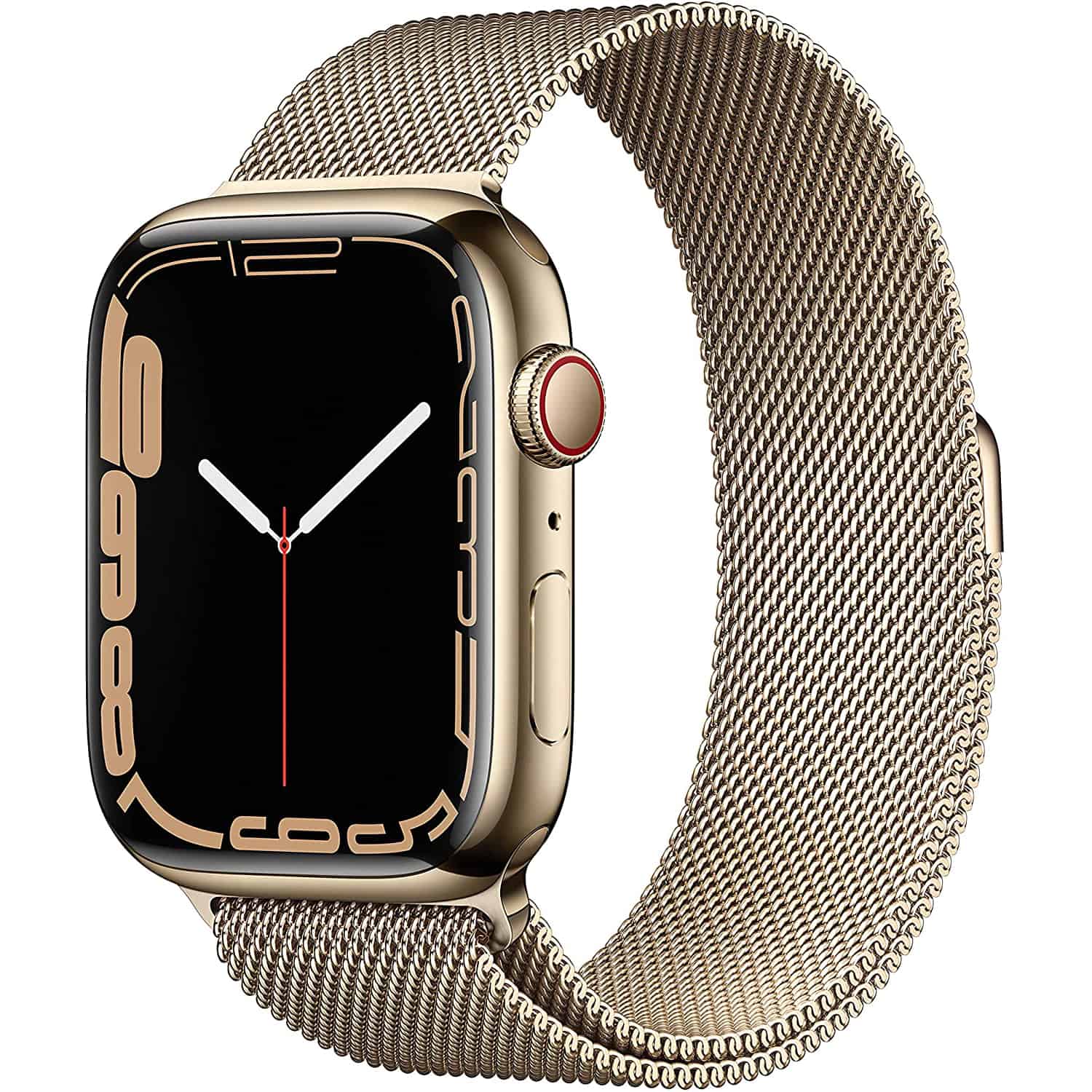 ساعت هوشمند اپل واچ سری 7 مدل 45mm Stainless Steel Case with Milanese Loop Steel Band2