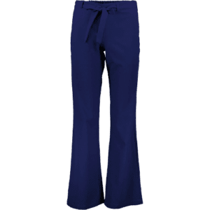 شلوار دمپا گشاد کمرکش زنانه آبی کاربنی مدل 233