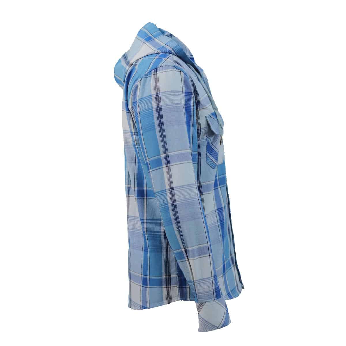 پیراهن آستین بلند مردانه پاتن جامه مدل 102721000244541 طرح کلاهدار0