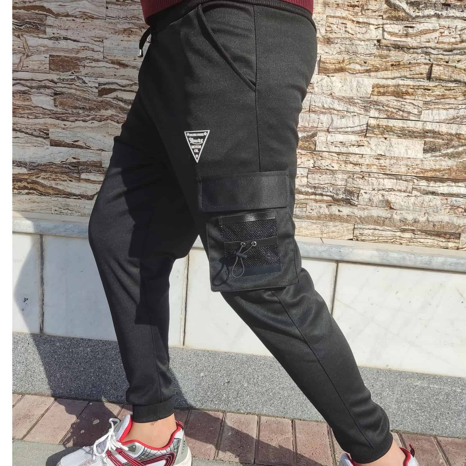 شلوار مردانه مدل اسلش جیب تور0