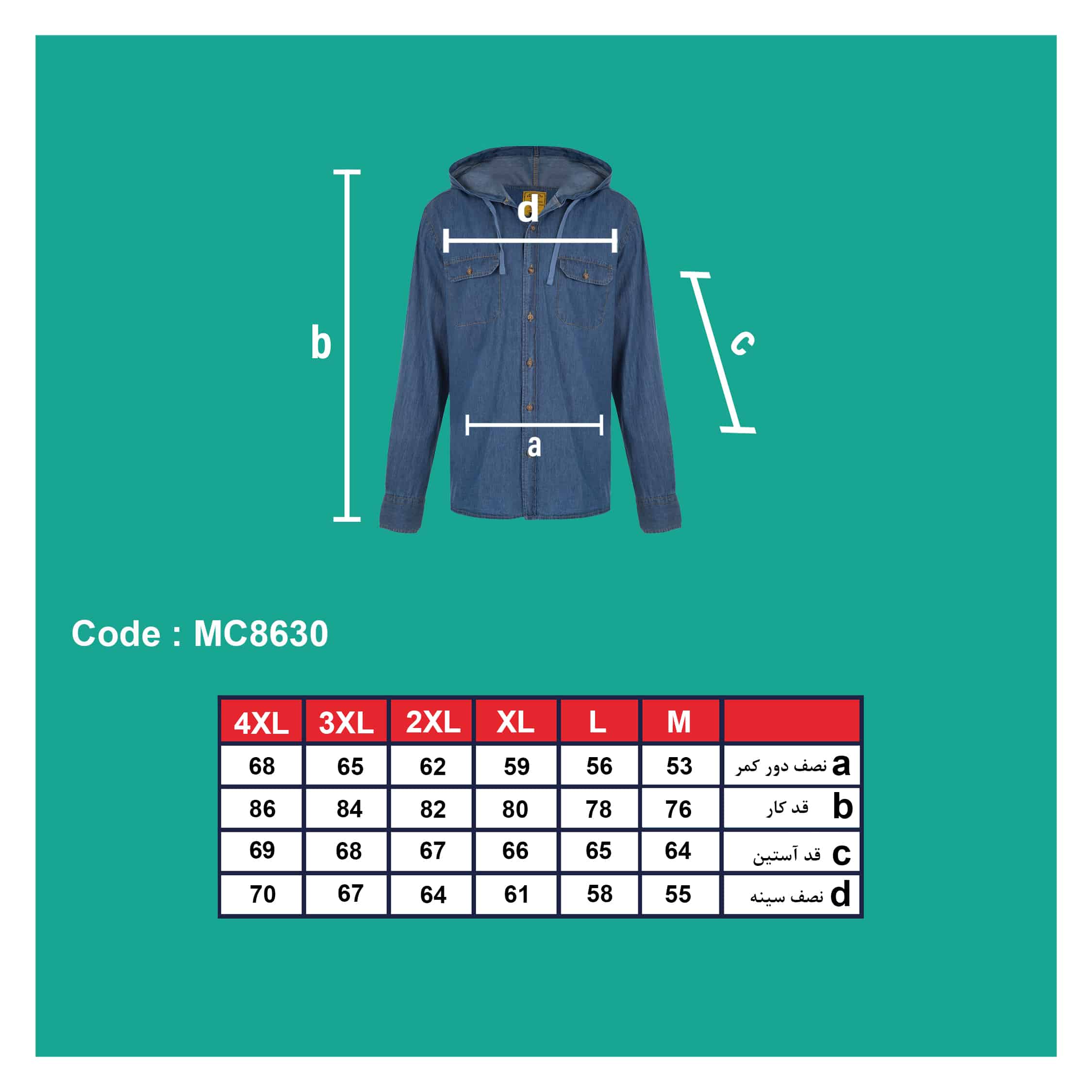 پیراهن آستین بلند مردانه پاتن جامه مدل 102721000244541 طرح کلاهدار2